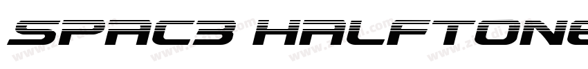 Spac3 halftone字体转换